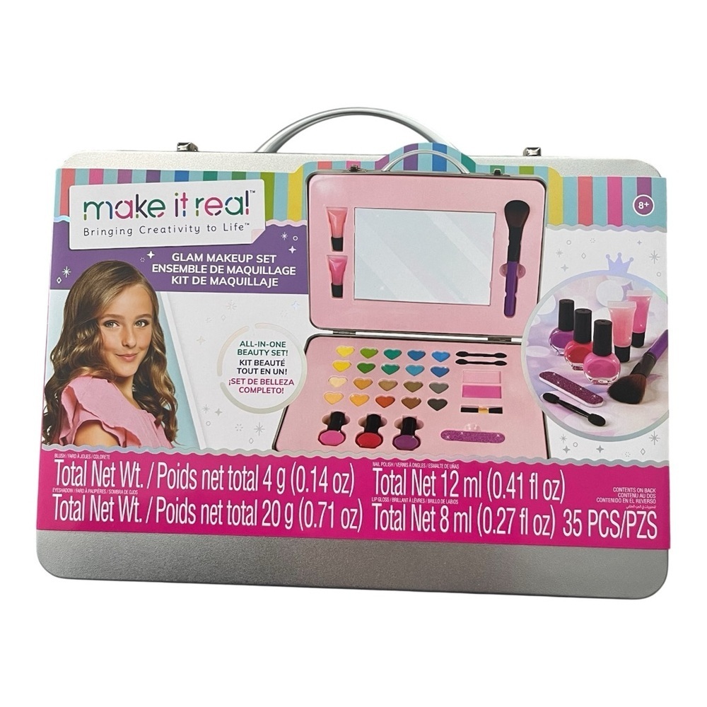 Glam Makeup Kit - Pink and Purple